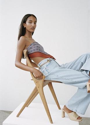 Джинсы zara светлые