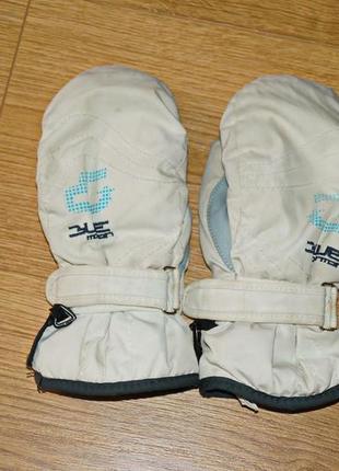 Краги перчатки термо варежки рукавицы. германия. размер на 8-10 лет1 фото