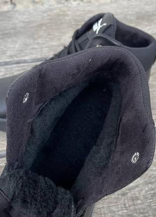 Мужские кожаные зимние кеды puma6 фото