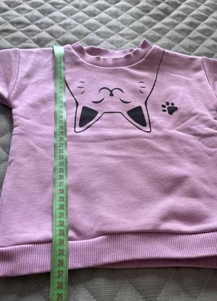Світшот свитер для девочки дівчинки 104