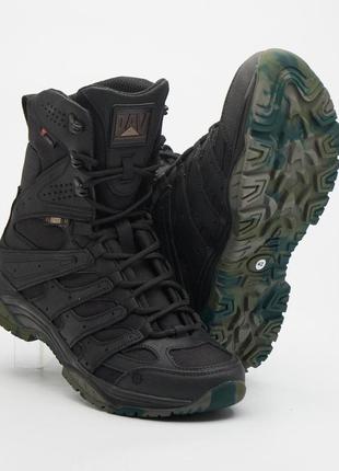 Демісезонні тактичні водонепроникні чорні берці, черевики військові розміри 36-47, взуття тактичне1 фото