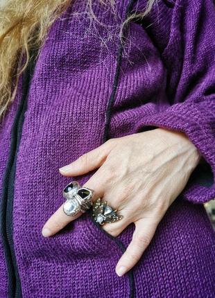 Непал. шерстяное с флисовой подкладкой пальто куртка с капюшоном карманами yeti clothing на молнии шерсть вязаное длинное миди кофта худи демисезонное8 фото