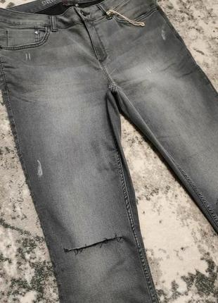 Новые серые джинсы4 фото