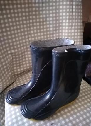 Сапоги резиновые стелька 20