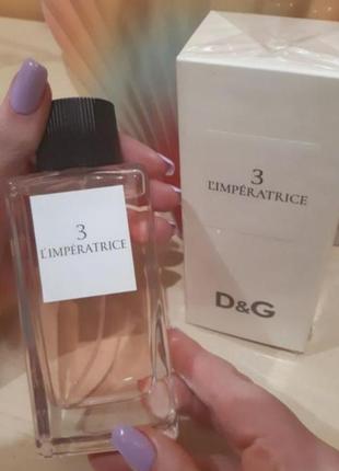 Парфумована вода dolce gabbana l'imperatrice 3 імператриця 100 мл