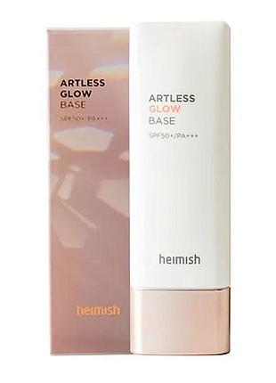 Heimish artless glow base сияющая основа под макияж spf 50 pa. 40 мл