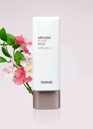 Heimish artless glow base сияющая основа под макияж spf 50 pa. 40 мл
