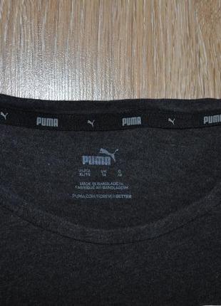 Трикотажная серая футболка puma4 фото