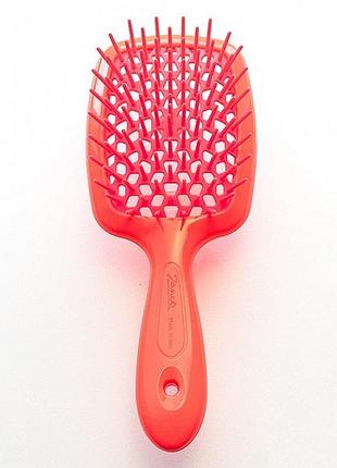 Щітка для волосся міні, коралова, janeke superbrush 83sp234pfl