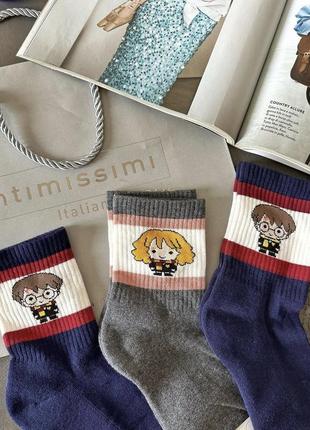Стильные носки calzedonia из коллекции harry potter🧙‍♀️3 фото