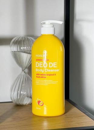 Гель для душа "тропические фрукты" pedison deo de body cleanser passion fruits 750 ml1 фото