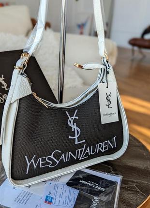 Сумка в стиле yves saint-laurent багет3 фото