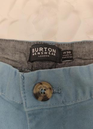 Фирменные оригинальные шорты чинос burton menswear london4 фото