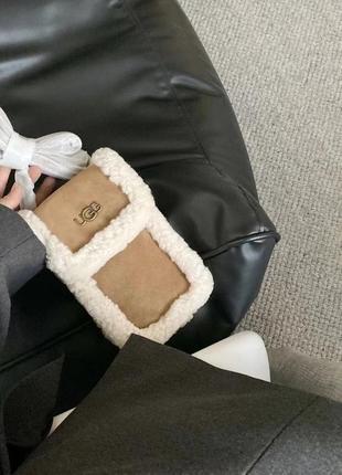 Замшева сумка в стилі ugg