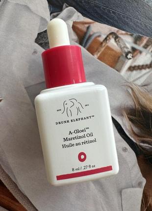 Сироватка drunk elephant a gloei maretinol oil