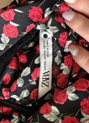 Очень красивая блуза zara xl, xxl5 фото