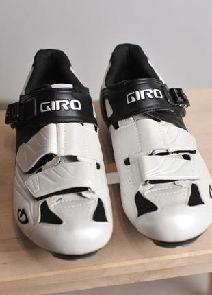 Велотуфлі шоссейні шоссе веловзуття giro apeckx road cycling shoes + шипи - 40 - 24.5 см5 фото