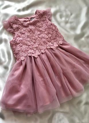 Нарядна рожева сукня7 фото