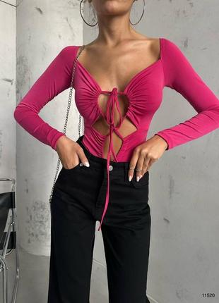 Боди с завязками