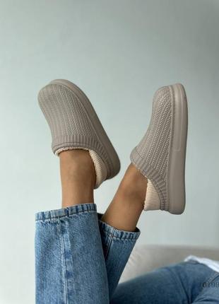 Тапочки с мехом