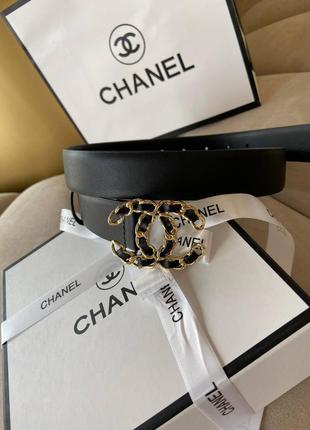 Ремень женский в стиле chanel1 фото