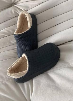 Тапочки с мехом