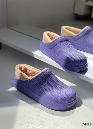 Тапочки с мехом