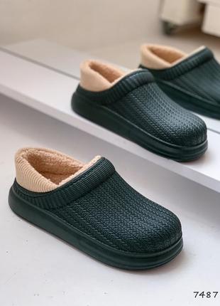 Тапочки с мехом