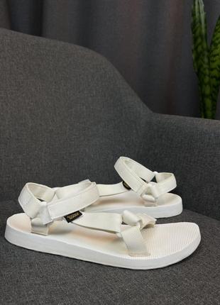 Оригінальні сандалі teva  1003987 bright white1 фото