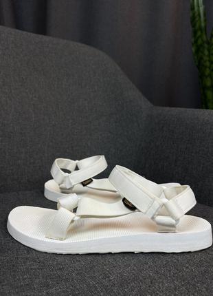 Оригінальні сандалі teva  1003987 bright white5 фото