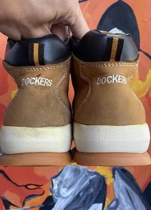 Dockers ботинки 44 размер кожаные коричневые оригинал6 фото