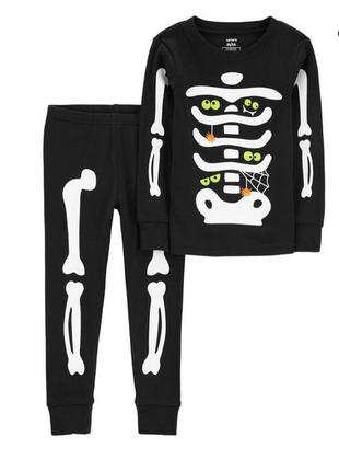 🎃пижама от сатter’$🎃 (унисекс) (которые детали светятся в темноте)