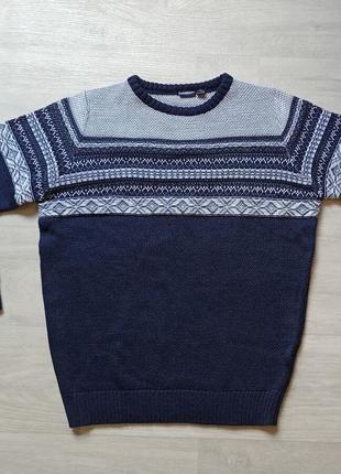 Теплый мужской свитер р. м 48/50 джемпер свитер livergy нижняя4 фото