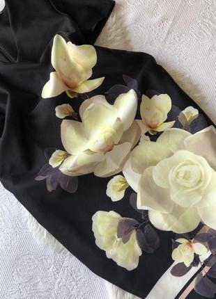 Сукня міді в квіти bonmarche р.24 батал1 фото