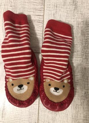 Тапочки носочки  з ведмедиками