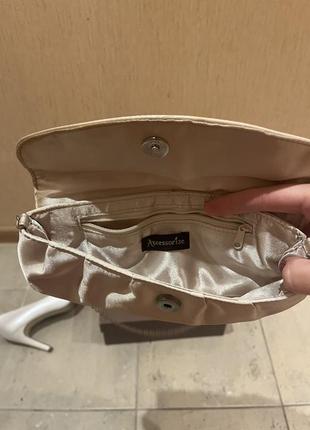 Атласний клатч