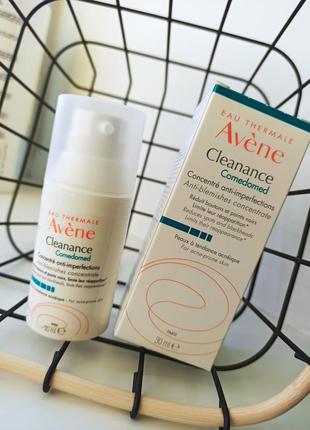 Cleanance comedomed anti-blemishes concentrate avene крем для жирної проблемно шкіри для підлітків і дорослих