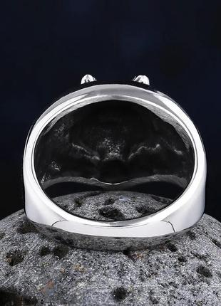 Кольцо перстень 19 р волк 🐺 с узором нержавеющая сталь4 фото