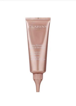 Регенерирующий, омолаживающий крем для шеи и декольте clarins extra-firming