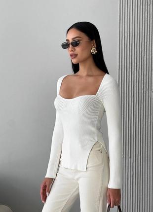 Кофтинка кофта молочна беж zara люкс