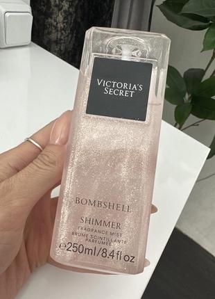 Парфюмированный спрей для тела victoria’s secret bombshell shimmer3 фото