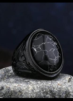 Кольцо перстень 18 р нержавеющая сталь1 фото