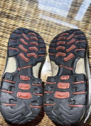 Замшевые ботинки columbia оригинальные бежевые5 фото