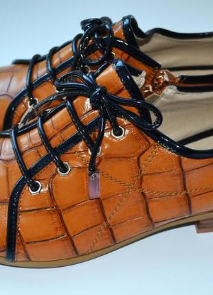 Классические туфли на низком каблеке, полуботинки ботинки на змейке, 37 размер7 фото