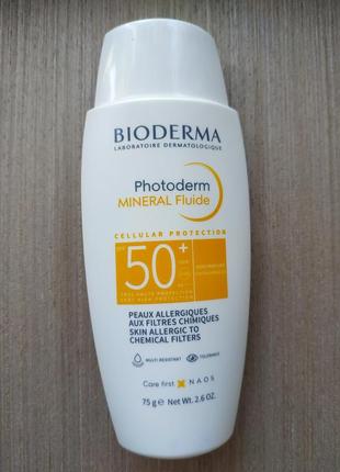 Bioderma photoderm.сонцезахисний флюїд1 фото