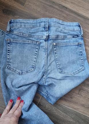Утепленные джинсы для парня h&amp;m на подкладе, р. 128-134 см.4 фото