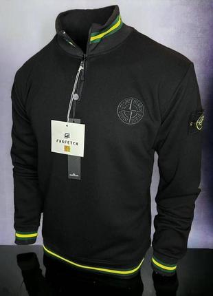 Кофти stone island, в наявності чорний та білий колір1 фото