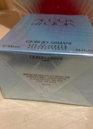 Парфумована вода giorgio armani acqua di gioia аква ді джоя 100 мл2 фото