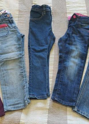 Дитячі джинси chicco, hm, mothercare, теплі лосини