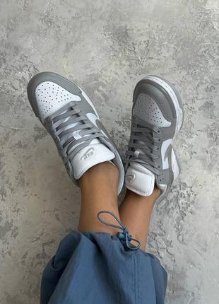 👟 кроссовки nike dunk low twist "silver" / наложка bs👟8 фото